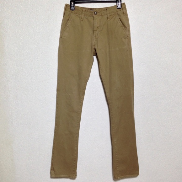 mens khaki pants with side pockets